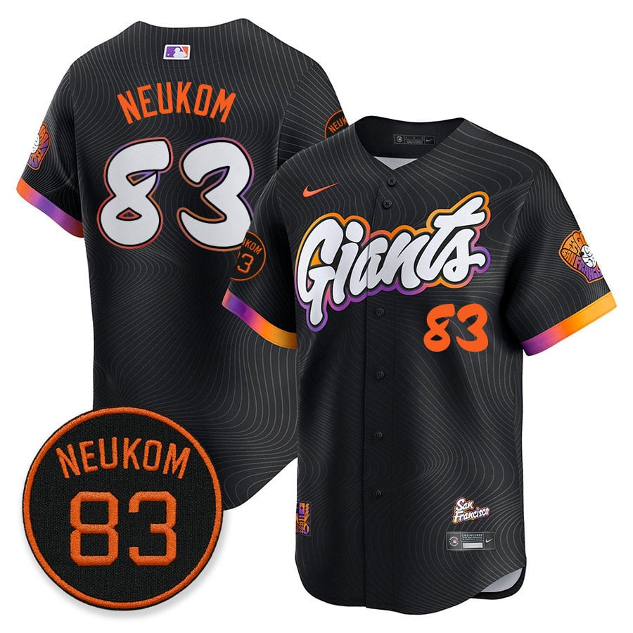 Men's San Francisco Giants Bill Neukom Memorial 2025 Jersey - All Stitched