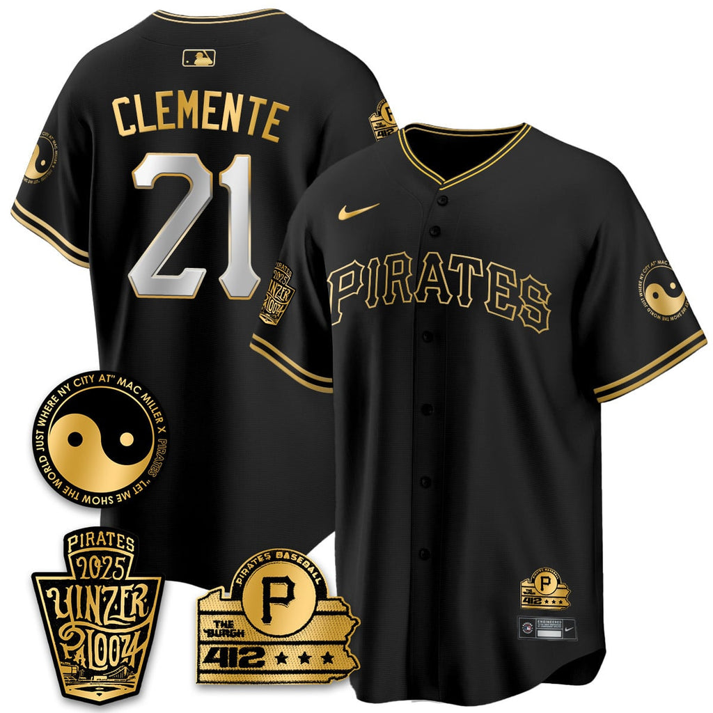 Men's Pittsburgh Pirates Yinzerpalooza 2025 Limited Jersey - All Stitched