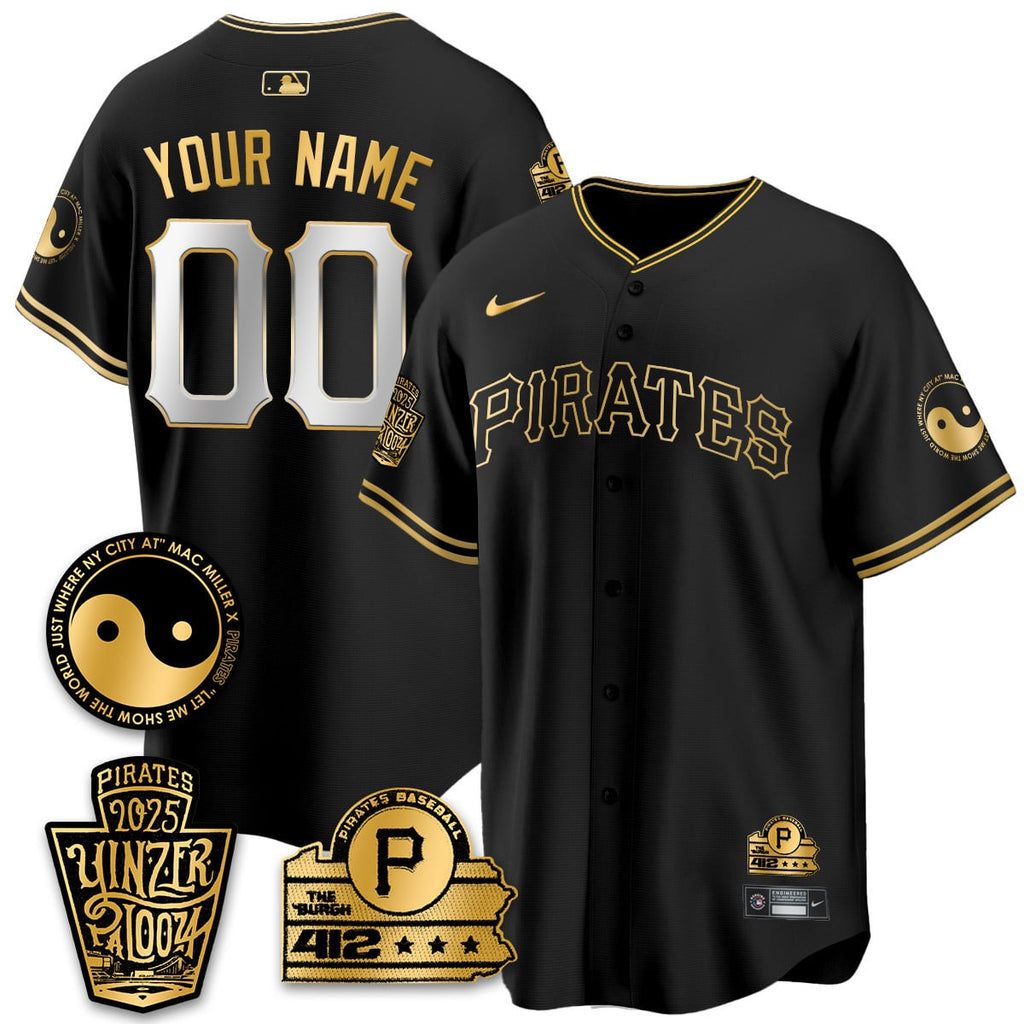 Men's Pittsburgh Pirates Yinzerpalooza 2025 Limited Jersey - All Stitched