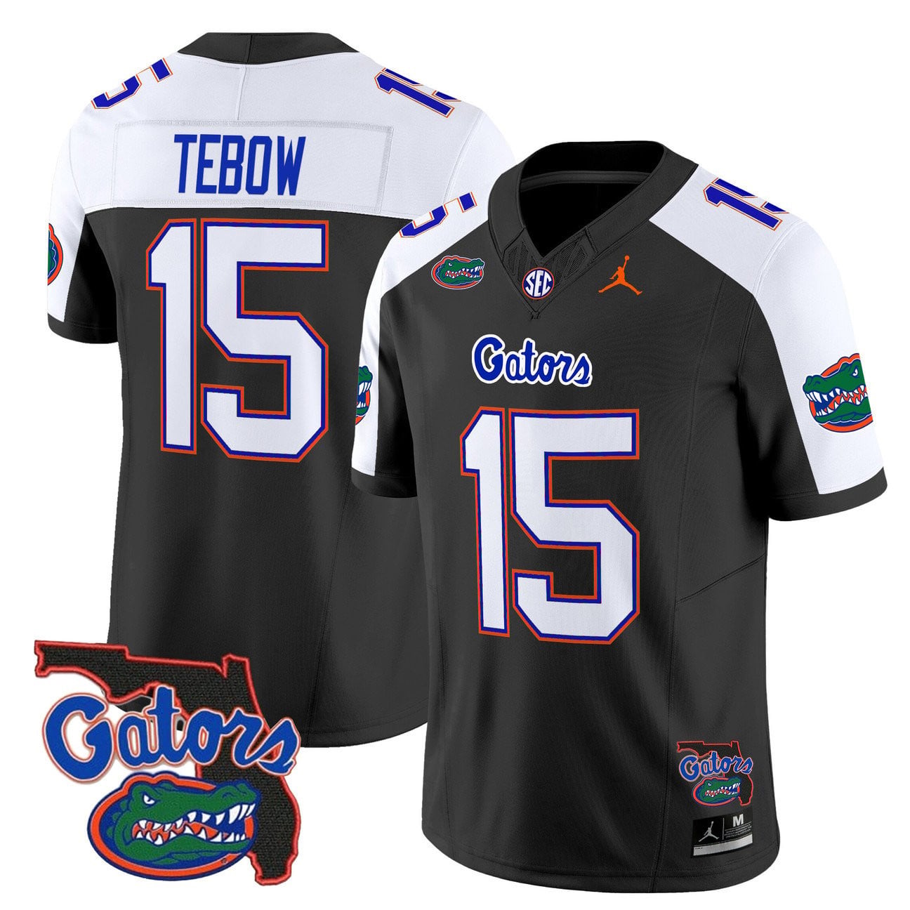 Men's Florida Gators 2025 Florida Patch Vapor Limited Jersey - All Stitched