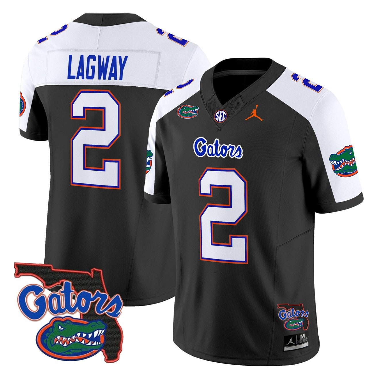 Men's Florida Gators 2025 Florida Patch Vapor Limited Jersey - All Stitched