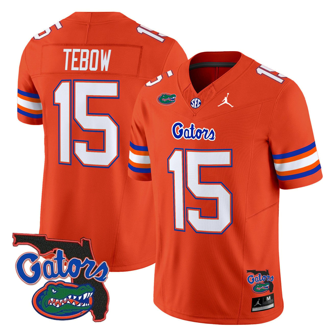 Men's Florida Gators 2025 Florida Patch Vapor Limited Jersey - All Stitched