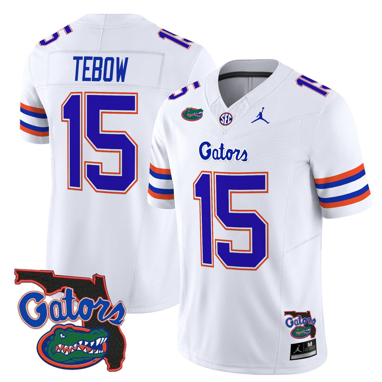 Men's Florida Gators 2025 Florida Patch Vapor Limited Jersey - All Stitched
