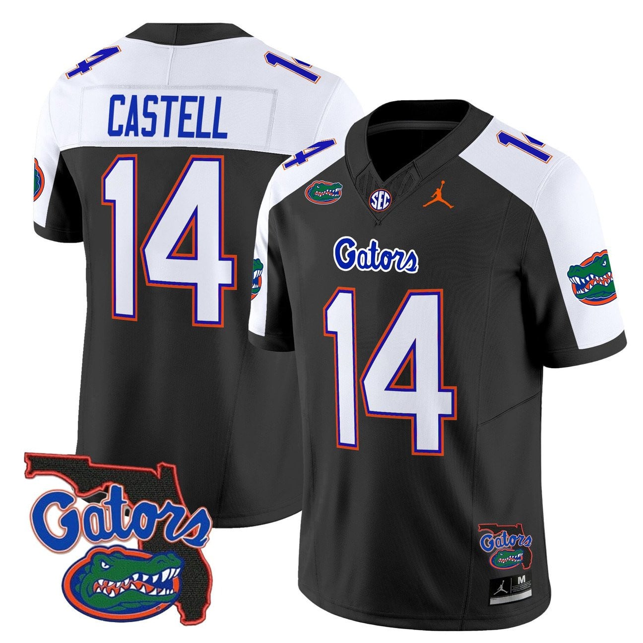 Men's Florida Gators 2025 Florida Patch Vapor Limited Jersey - All Stitched