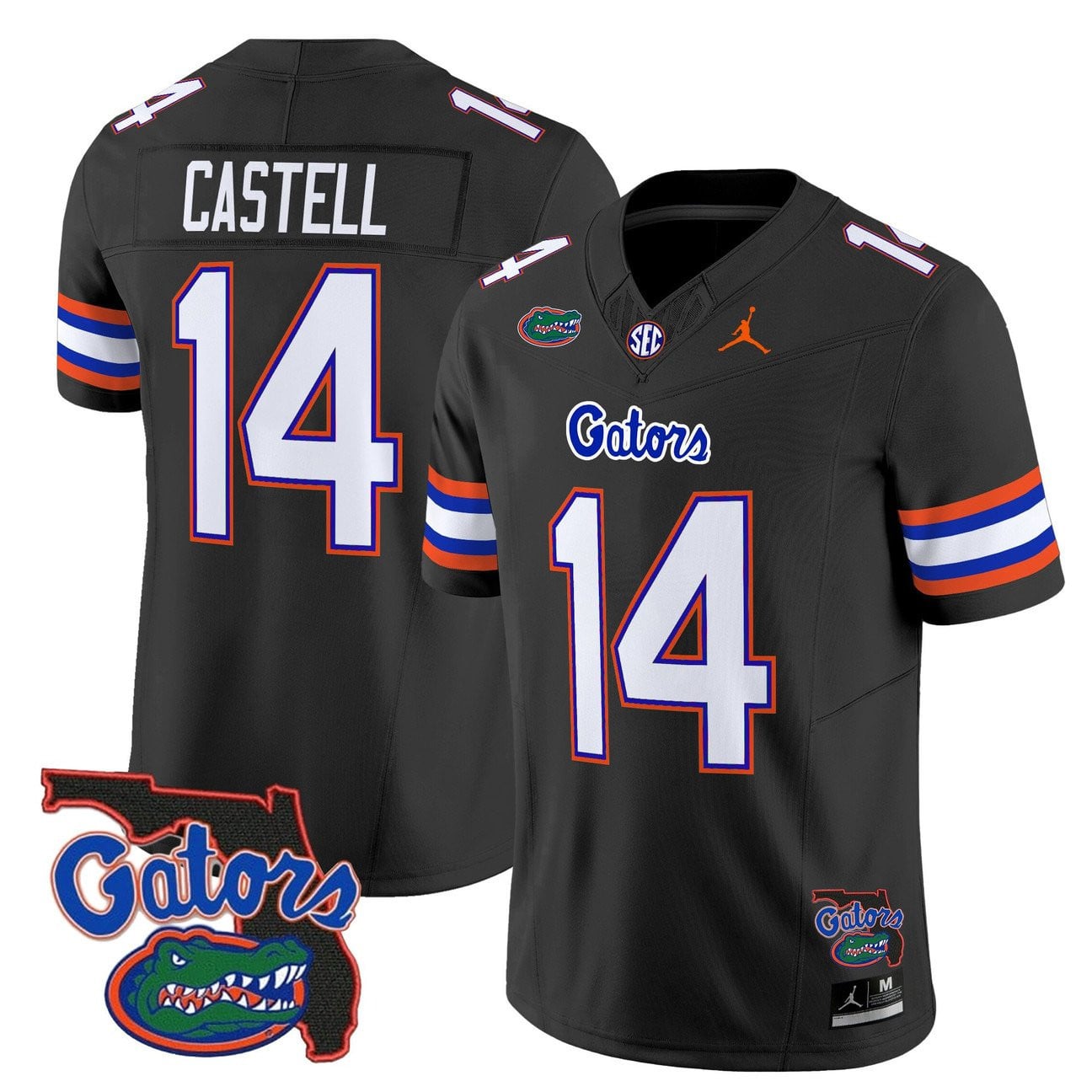 Men's Florida Gators 2025 Florida Patch Vapor Limited Jersey - All Stitched