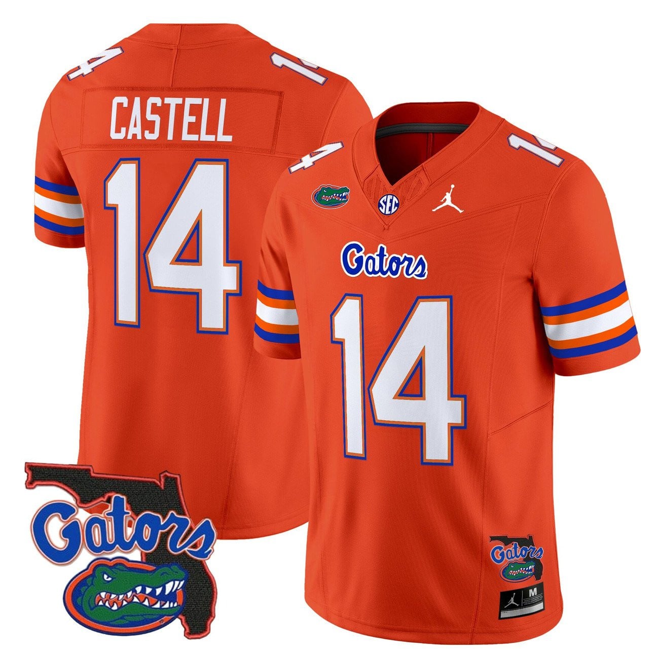 Men's Florida Gators 2025 Florida Patch Vapor Limited Jersey - All Stitched