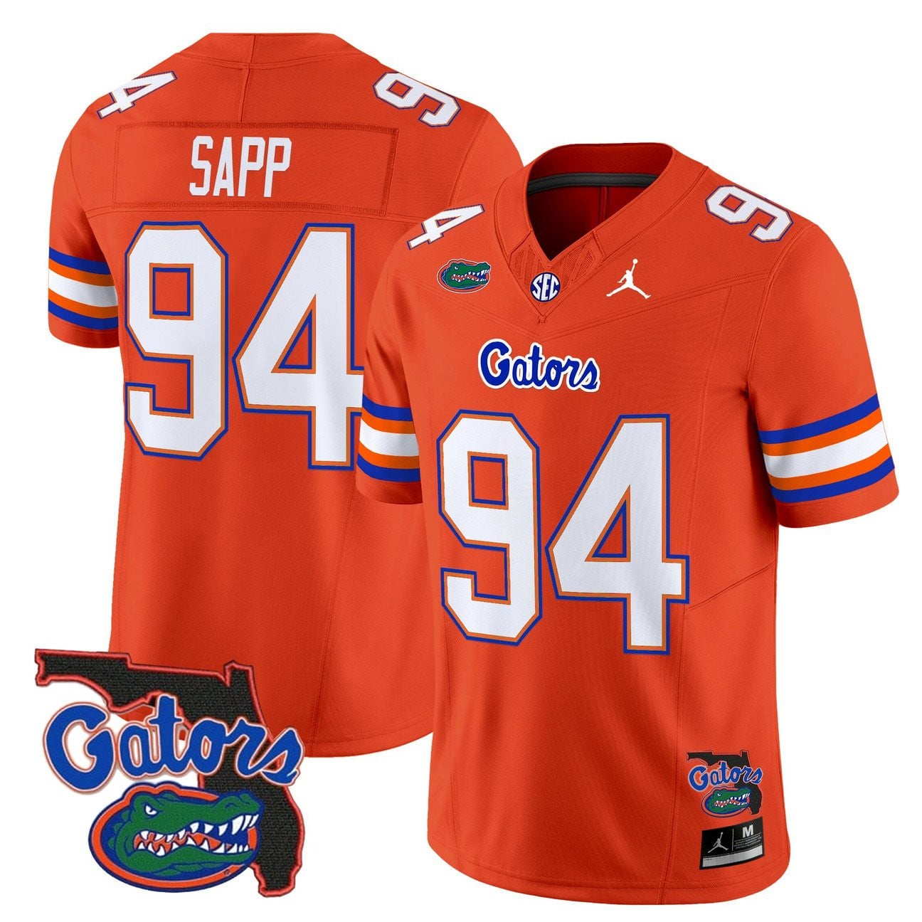 Men's Florida Gators 2025 Florida Patch Vapor Limited Jersey - All Stitched