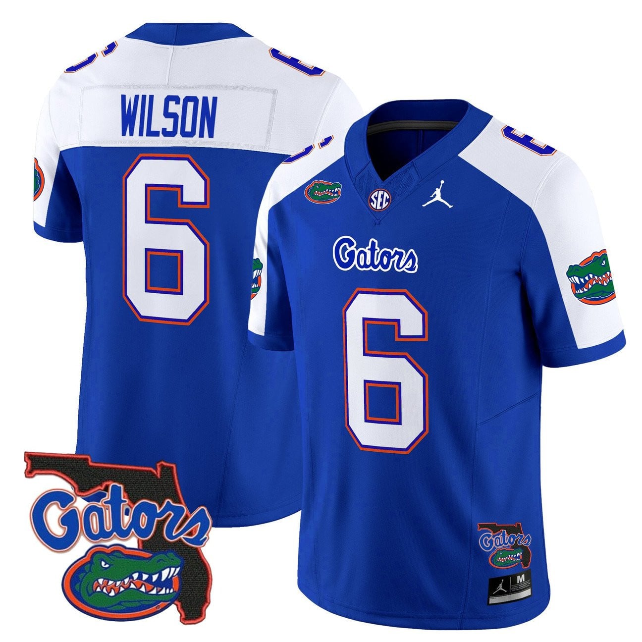 Men's Florida Gators 2025 Florida Patch Vapor Limited Jersey - All Stitched