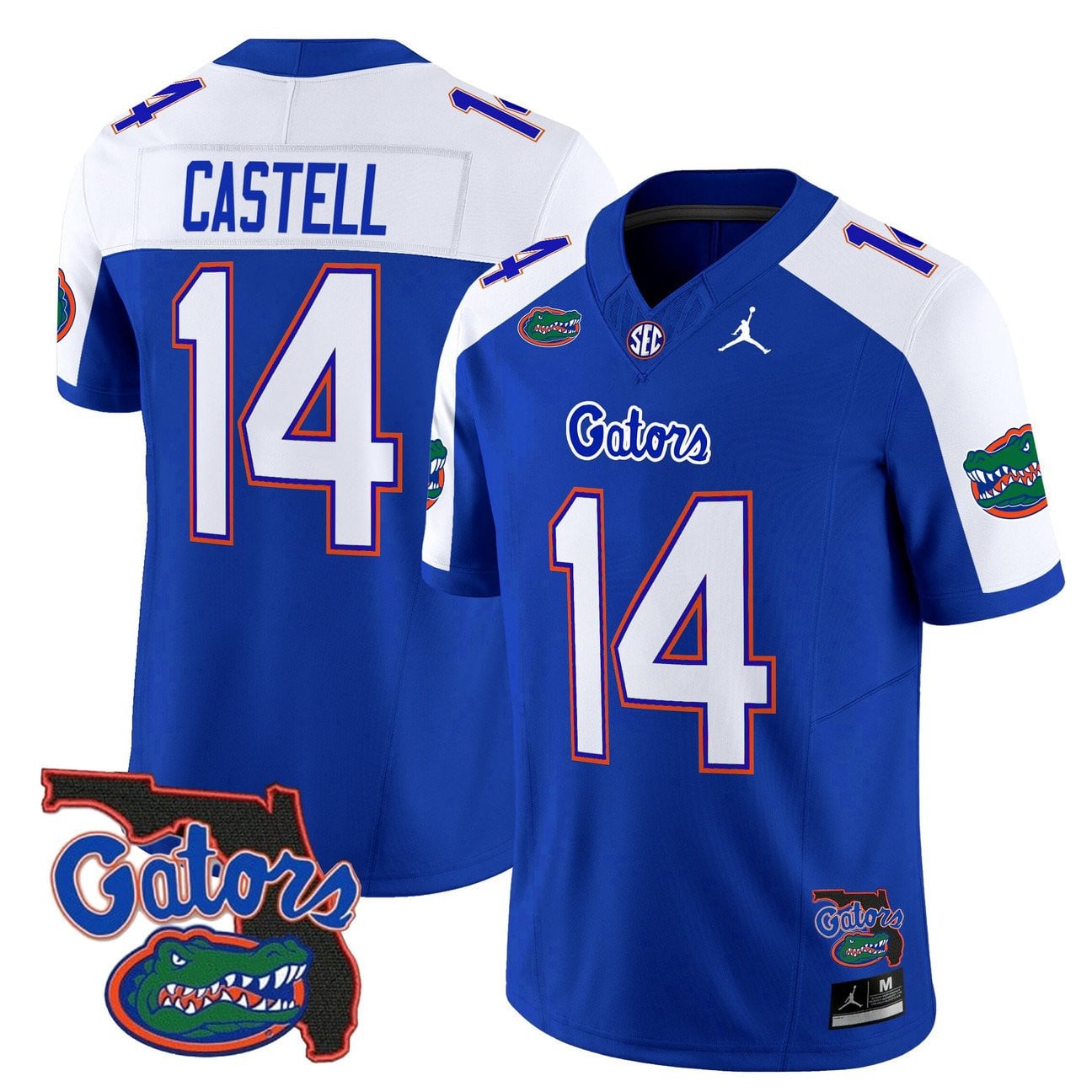 Men's Florida Gators 2025 Florida Patch Vapor Limited Jersey - All Stitched