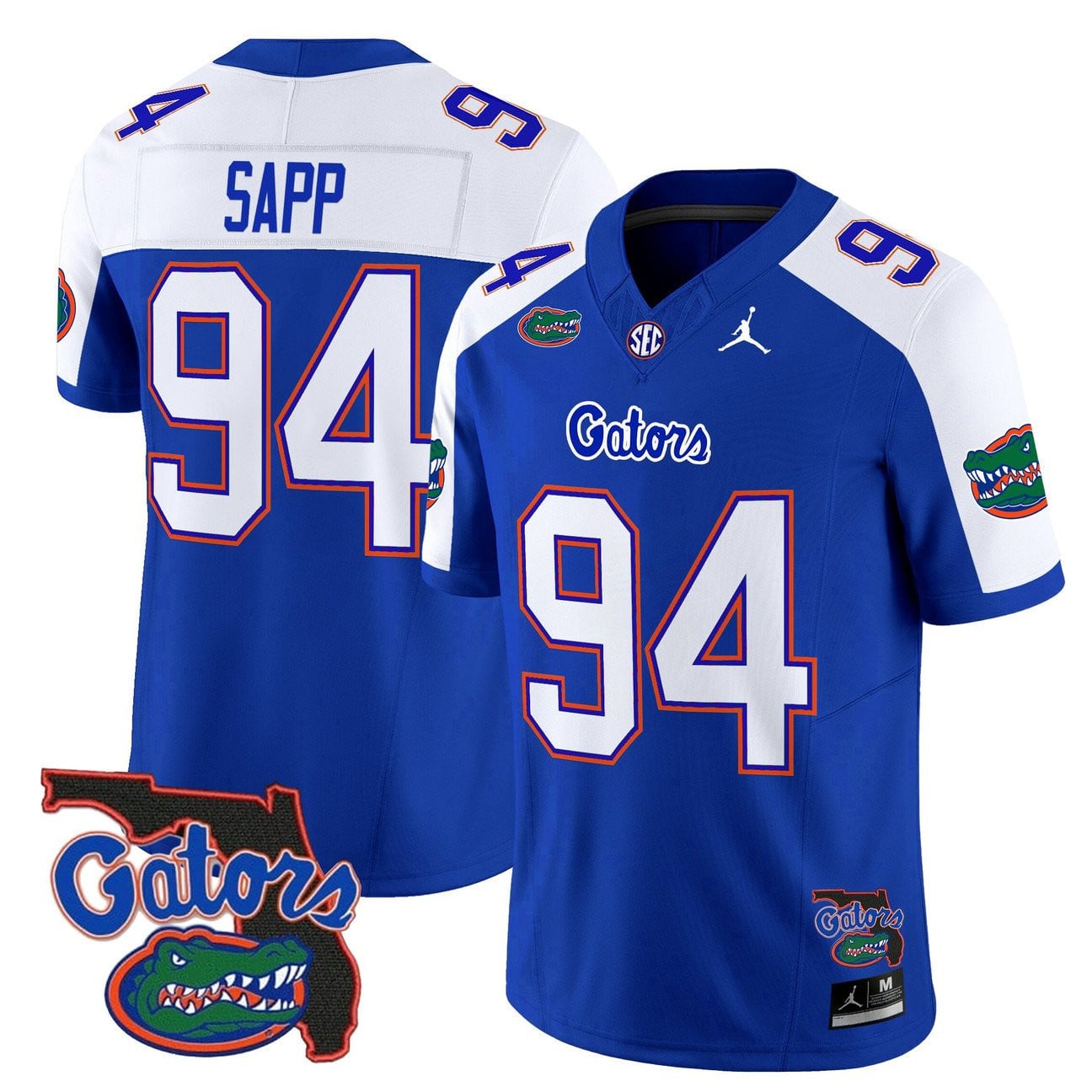 Men's Florida Gators 2025 Florida Patch Vapor Limited Jersey - All Stitched