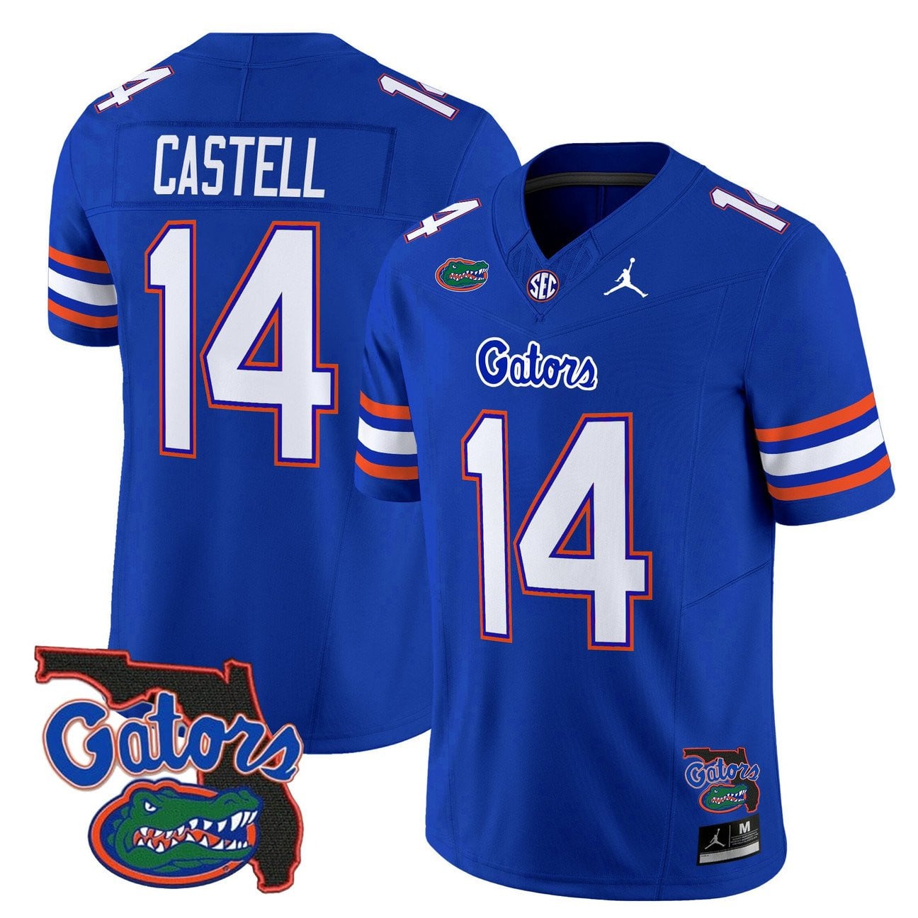 Men's Florida Gators 2025 Florida Patch Vapor Limited Jersey - All Stitched