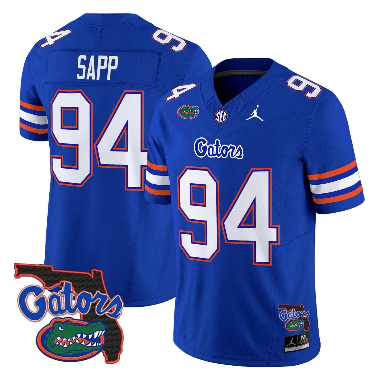 Men's Florida Gators 2025 Florida Patch Vapor Limited Jersey - All Stitched