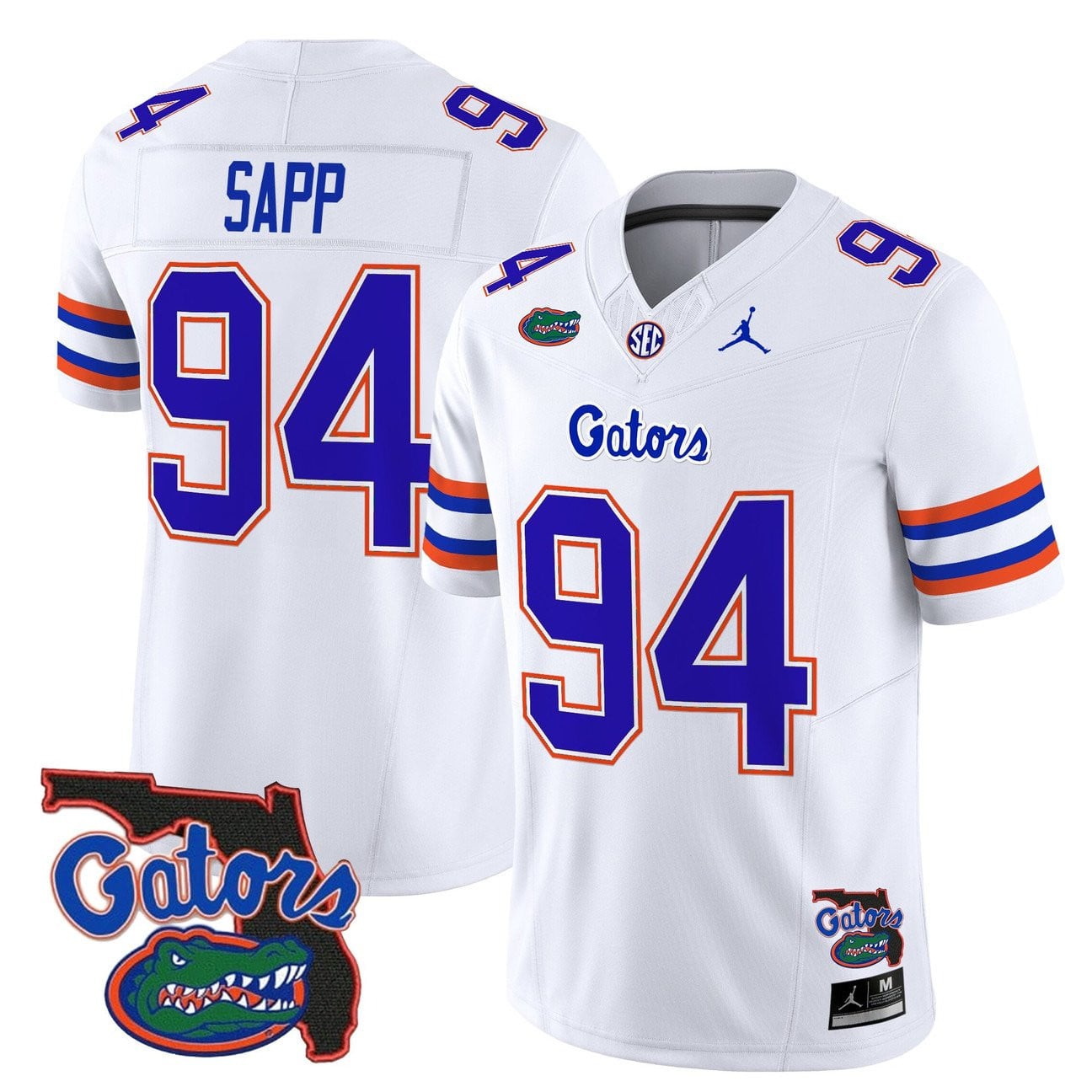 Men's Florida Gators 2025 Florida Patch Vapor Limited Jersey - All Stitched