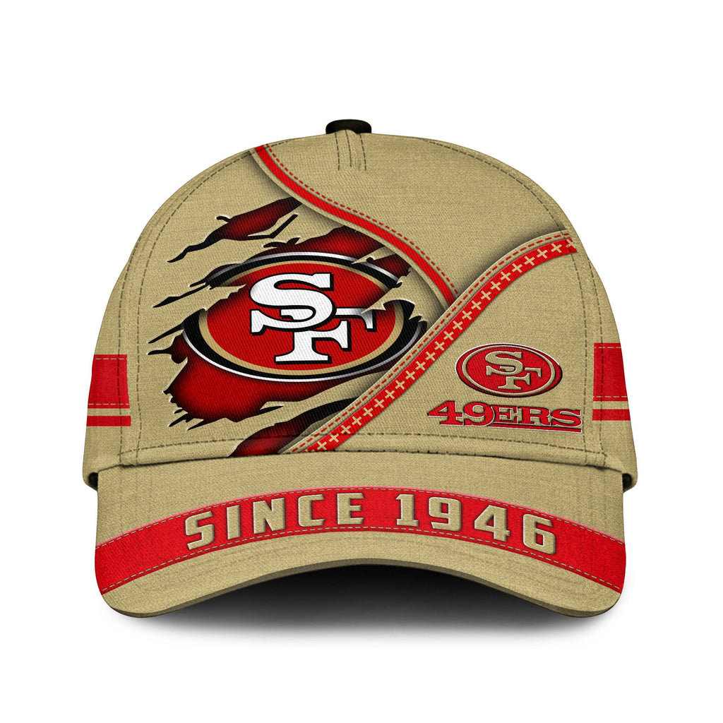 San Francisco 49ers 3D Cap