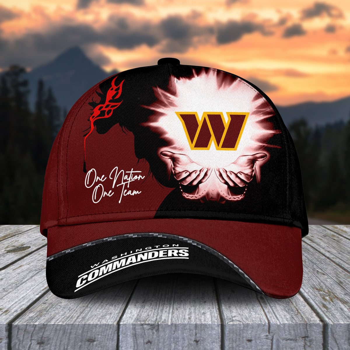 Washington Commanders Classic Cap - One Nation One Team Design