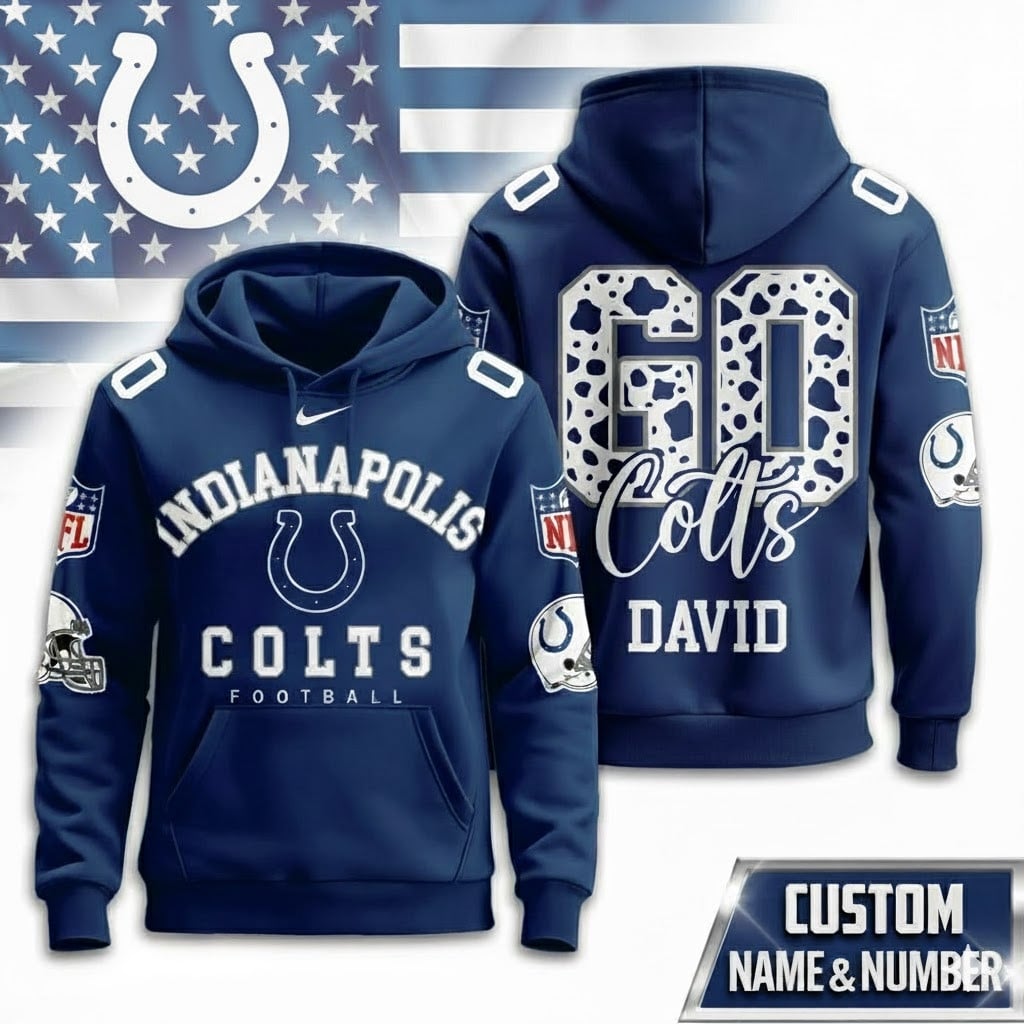 IND Colts Football Custom Game Day Hoodie Shirt