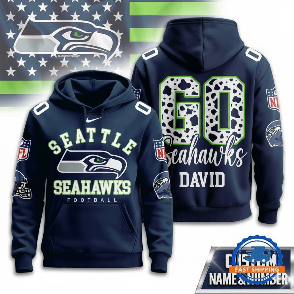 SEA Seahawks Football Custom Game Day Hoodie Shirt