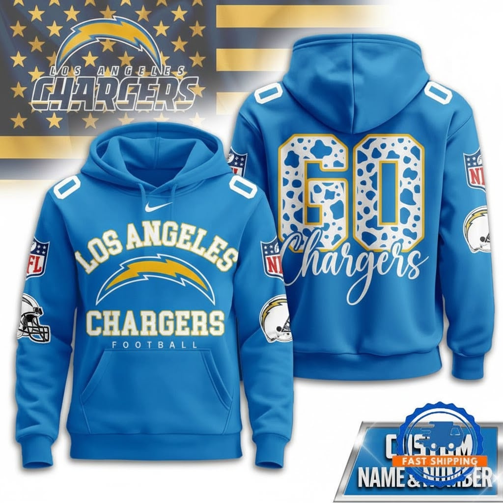 LAC Chargers Football Custom Game Day Hoodie Shirt