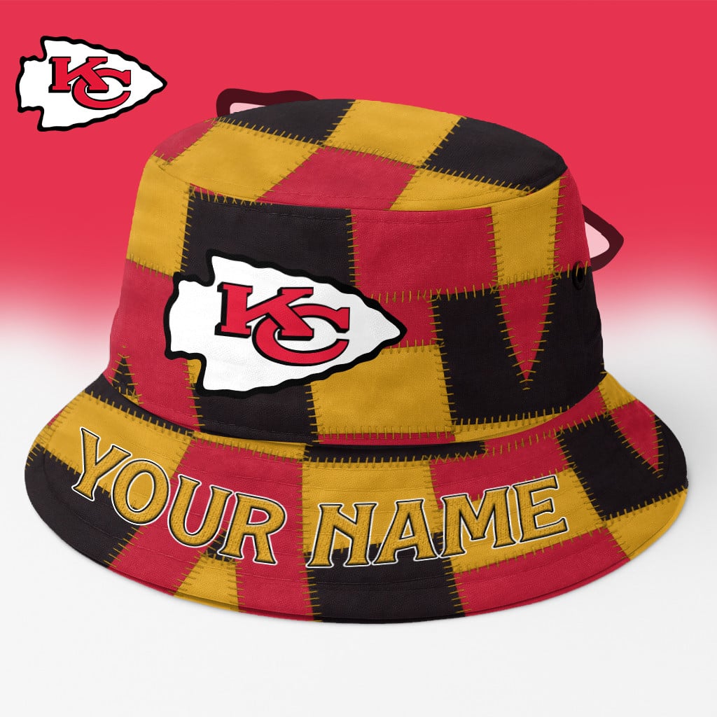 KC Chiefs Bucket Hat Custom Name Gifts For Fans - Limited Edition