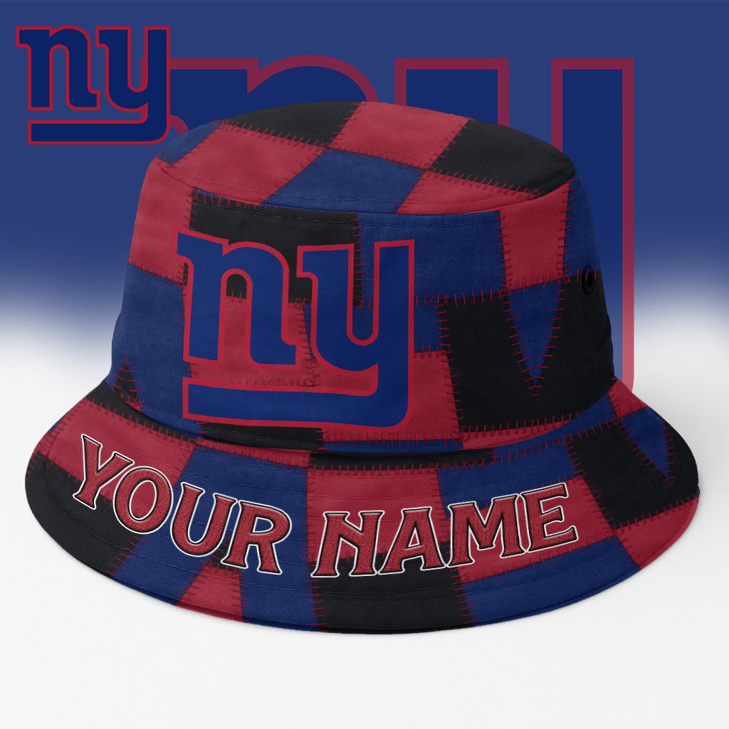 NYG Giants Bucket Hat Custom Name Gifts For Fans - Limited Edition