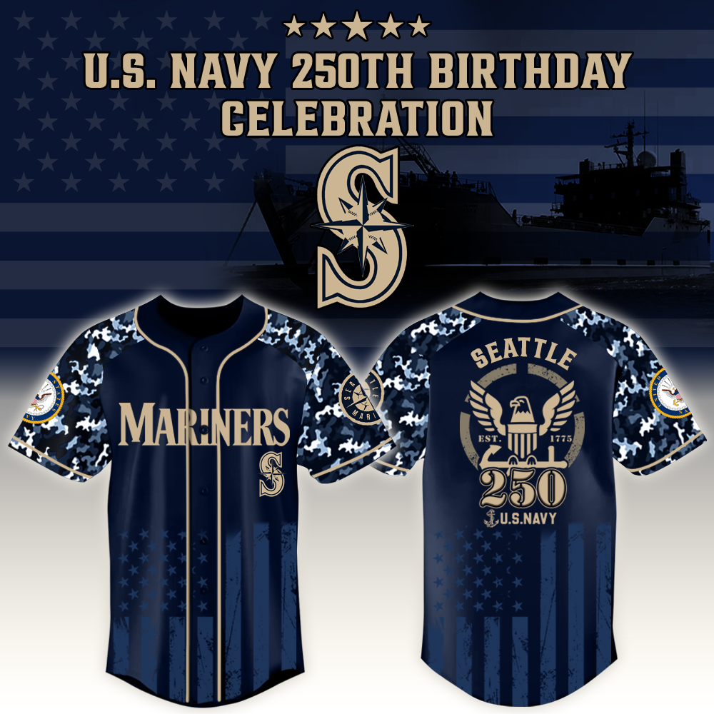 Seattle Mariners x US Navy 250th Birthday Edition