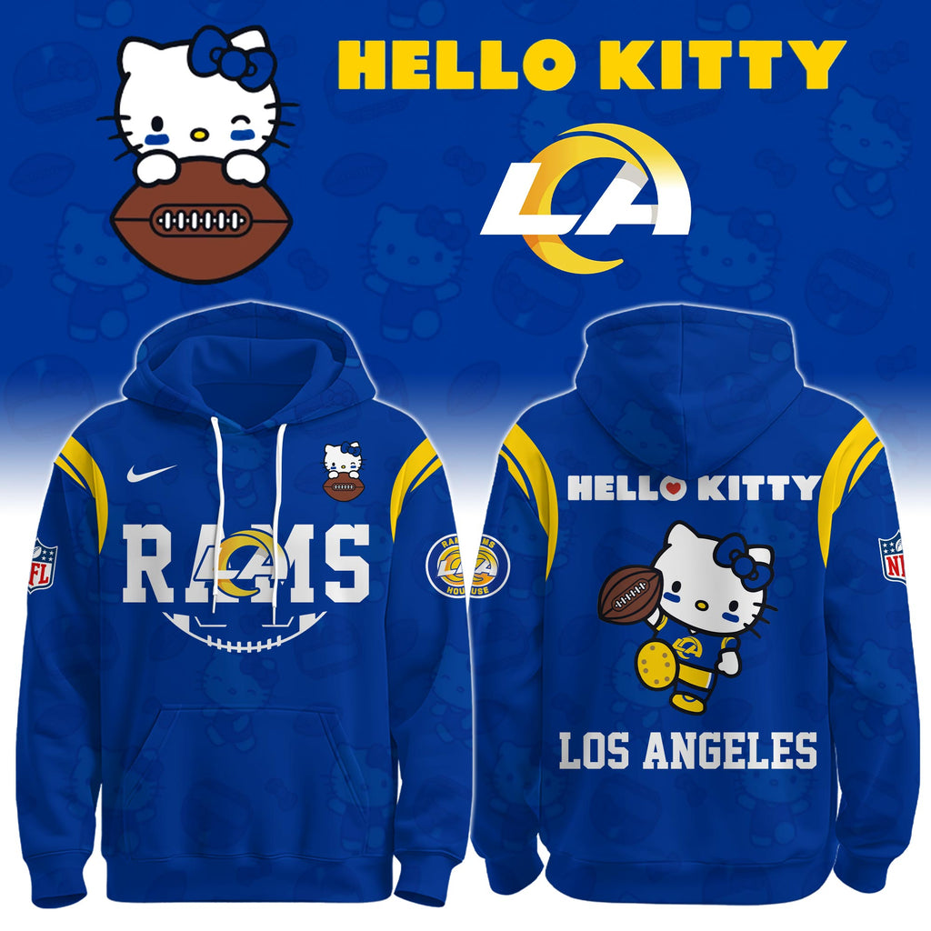 LA Rams Special Hello Kitty Limited Edition Hoodie