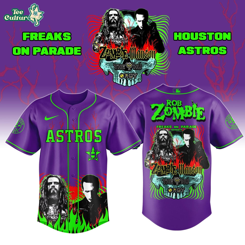 Houston Astros x Freaks On Parade Tour 2026 Colab Jersey Limited Edition