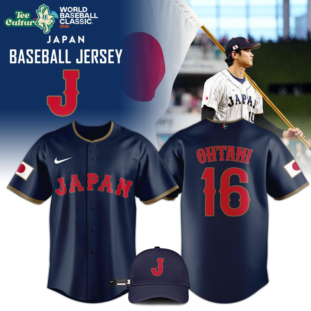 Japan Baseball Ohtani 2026 World Baseball Classic Jersey Limited Edition Navy