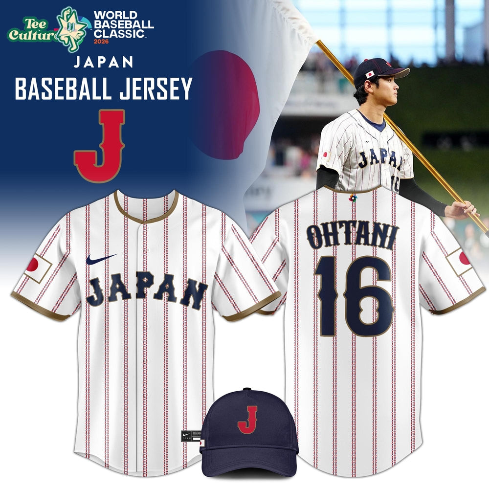Japan Baseball Ohtani 2026 World Baseball Classic Jersey Limited Edition White
