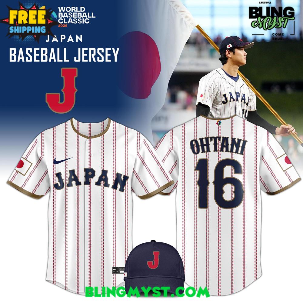 Japan National 2026 World Baseball Limited Edition Jersey