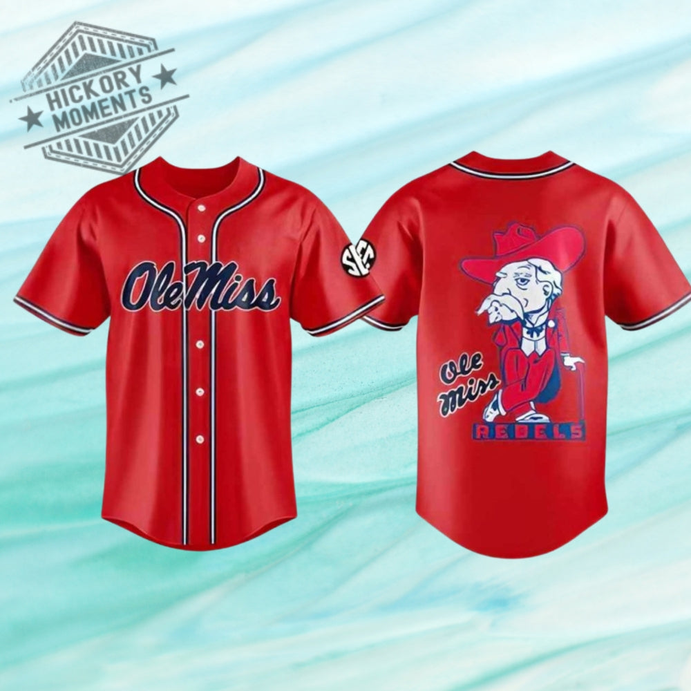 Jaxson Dart X Ole Miss Baseball Jersey