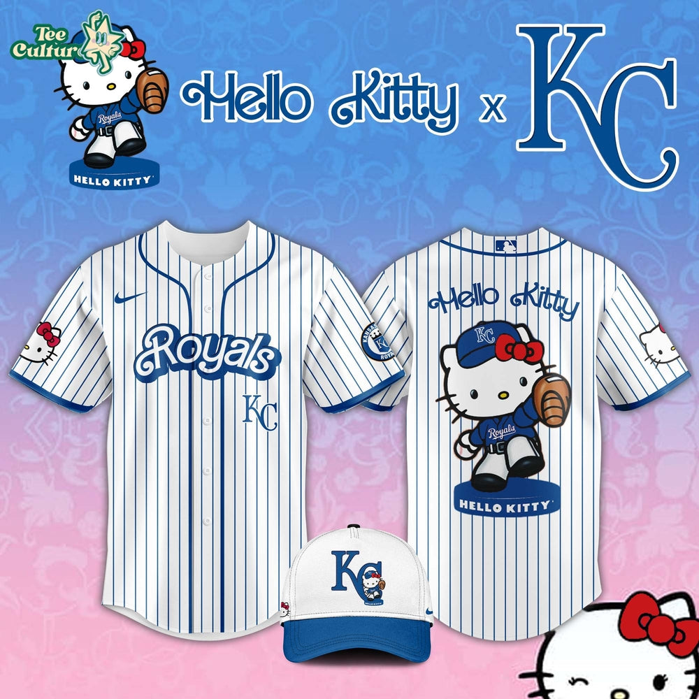 Kansas City Royals Hello Kitty Night 2026 MLB Special Jersey