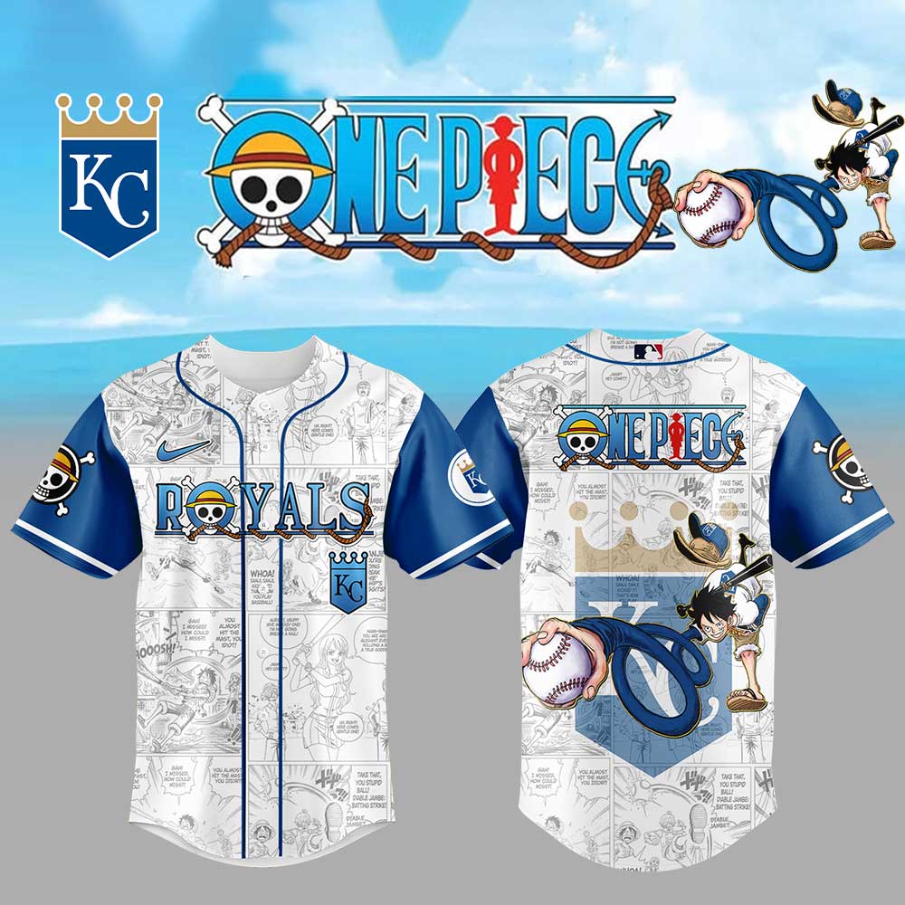 Limited Edition Kansas City Royals One Piece Night Game Jersey