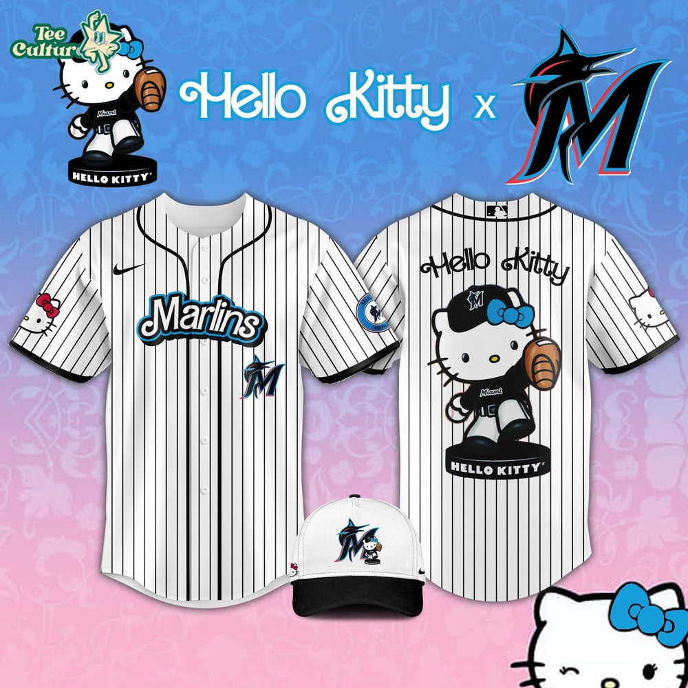Miami Marlins Hello Kitty Night 2026 MLB Collector Jersey