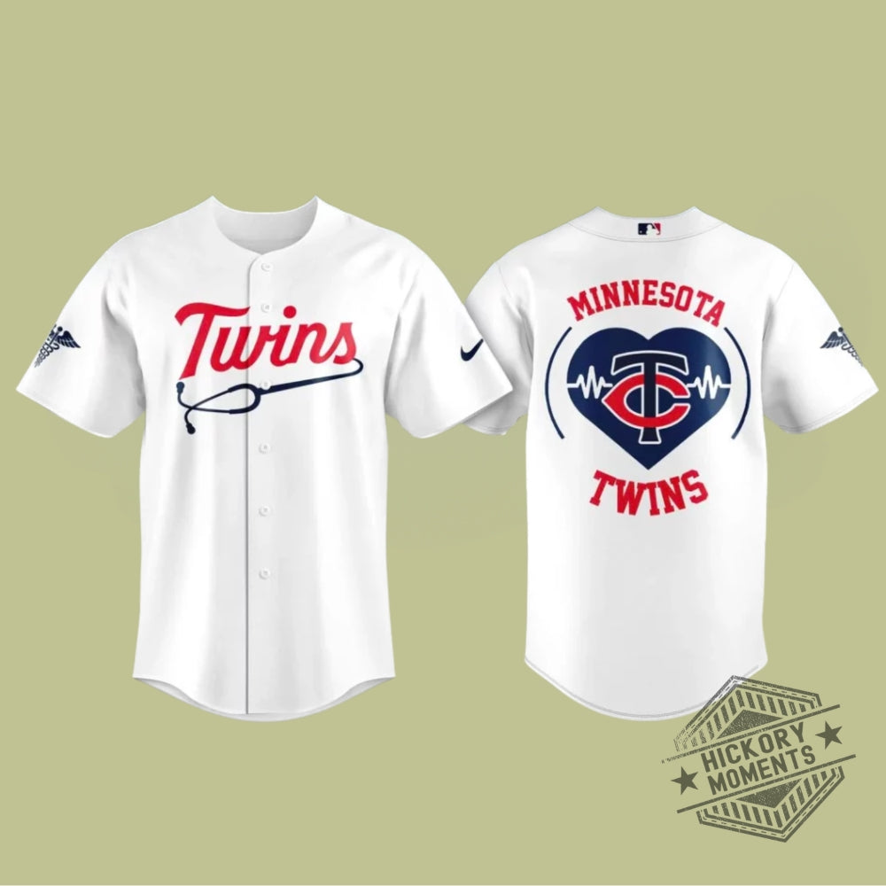 Minnesota Twins Healthcare Appreciation Night Baseball Jersey