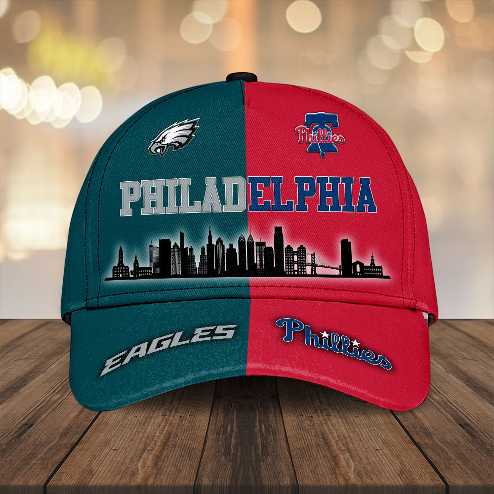 Philadelphia Eagles x Philadelphia Phillies Classic Cap