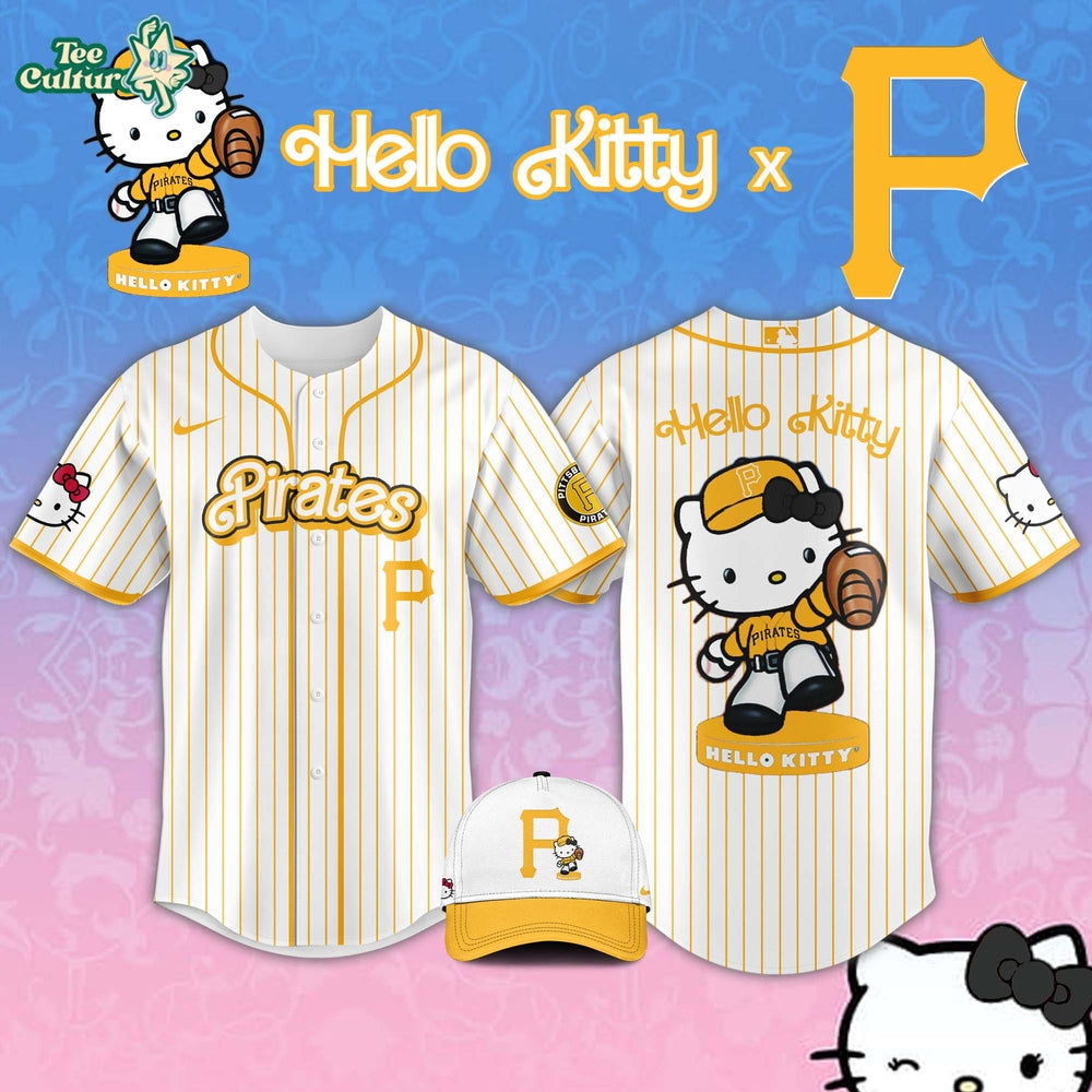 Pittsburgh Pirates 2026 MLB Hello Kitty Celebration Jersey