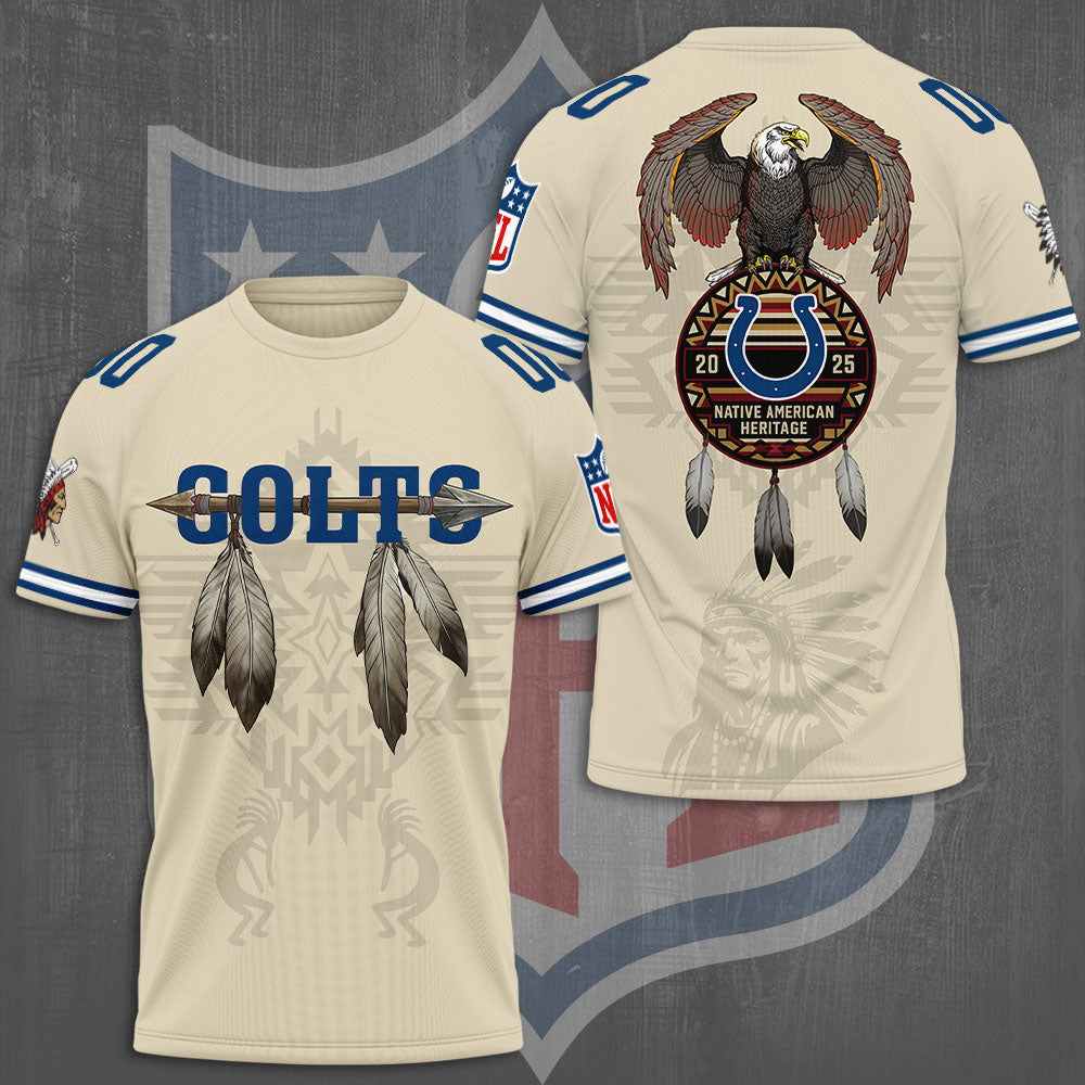 Indianapolis Colts x Native American Heritage 3D Apparel