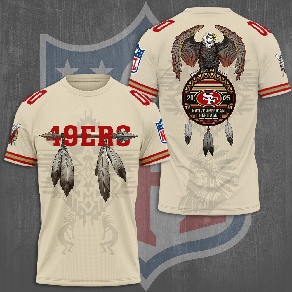 San Francisco 49ers x Native American Heritage 3D Apparel