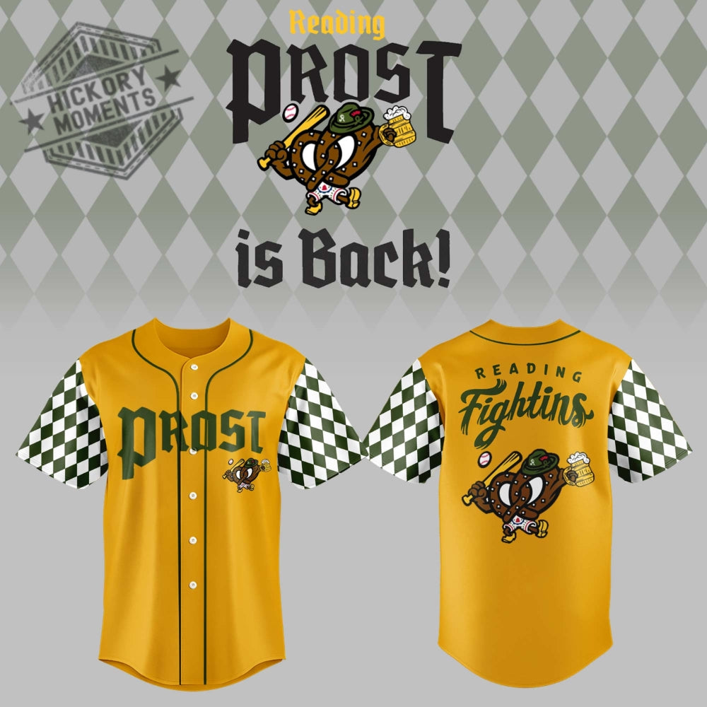 Reading Prost Is Back Baseball Jersey