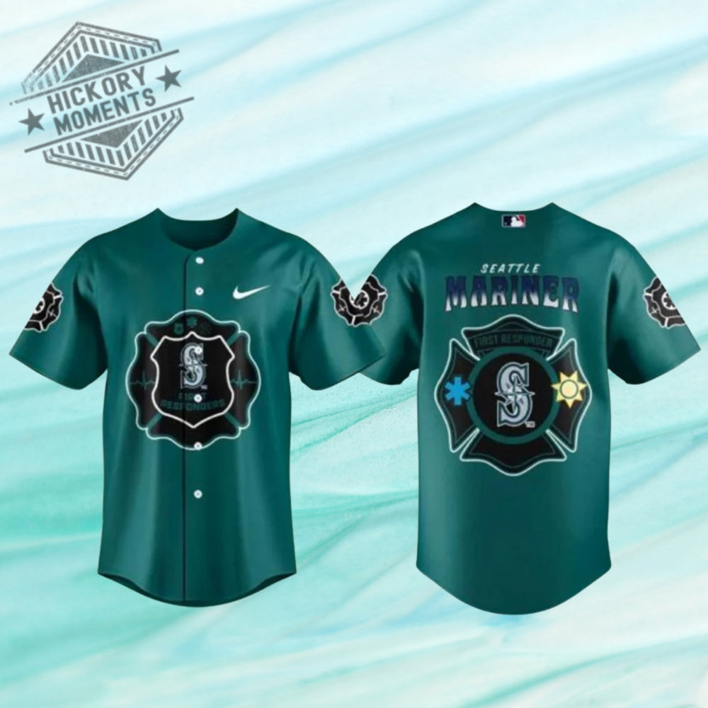 S Mariners First Responders Night 2026 Baseball Jersey