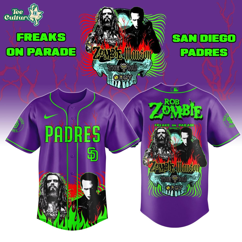 San Diego Padres x Freaks On Parade Tour 2026 Colab Jersey Limited Edition