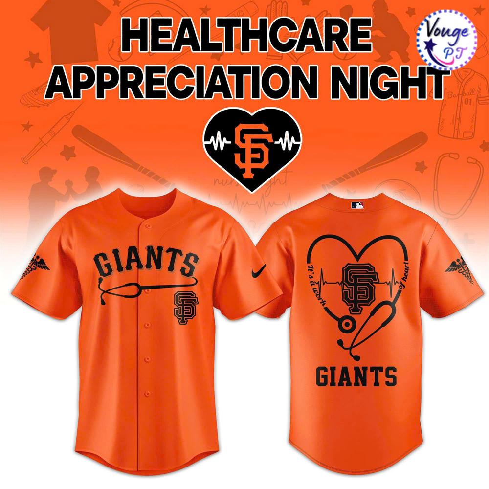 San Francisco Giants Healthcare Appreciation Night Limited Baseball Jersey