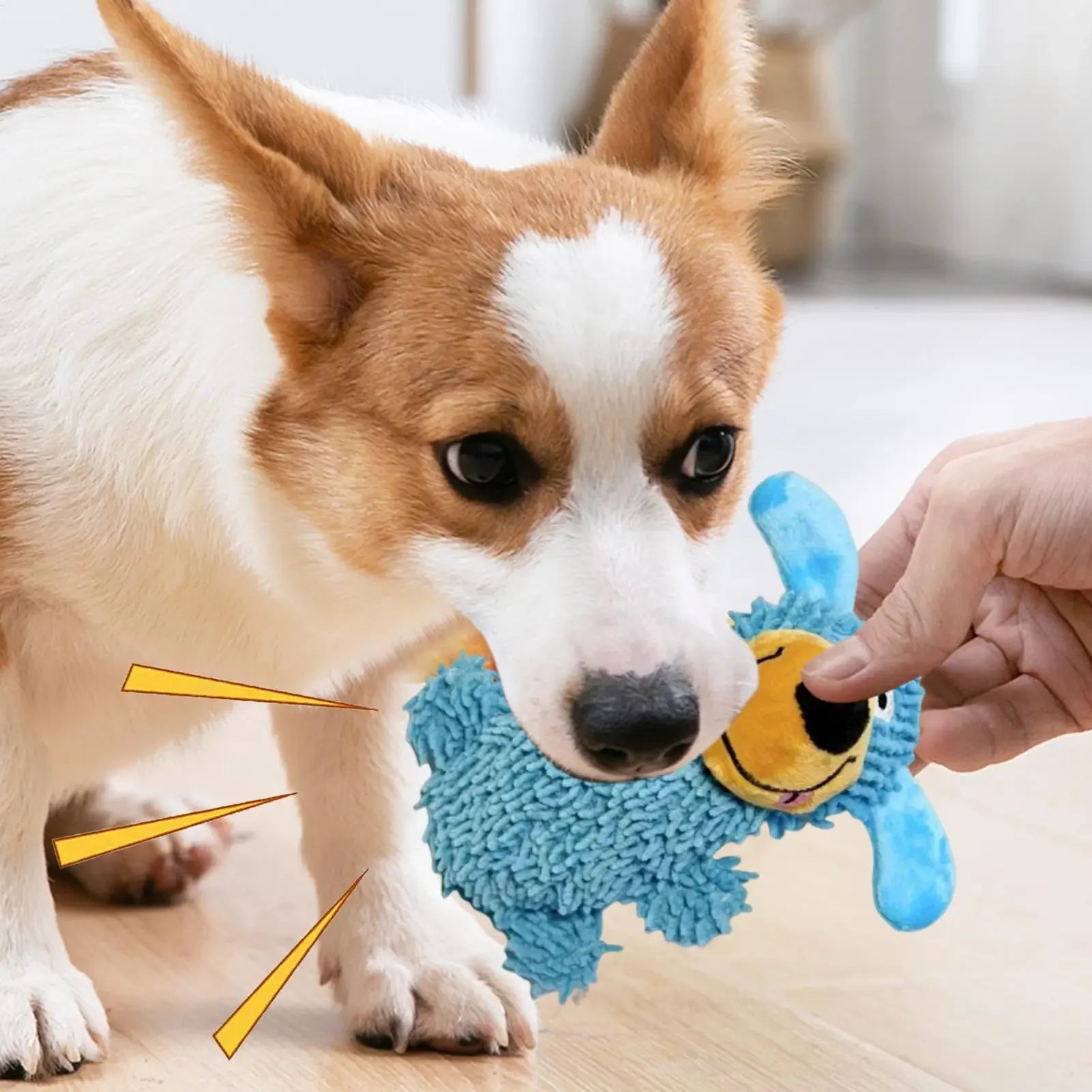 Squeaky Dog Toys Dogs Interactive Toys Make Dog Fondle Admiringly Chew Toy for Dog Pet Teeth