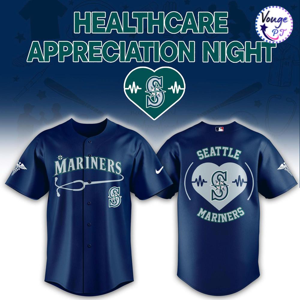 Seattle Mariners Healthcare Appreciation Night Baseball Jersey