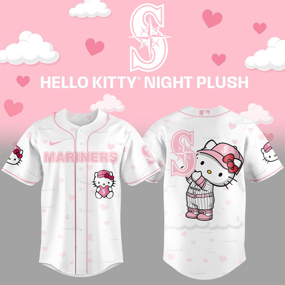 Seattle Mariners Hello Kitty Night Combo Jersey