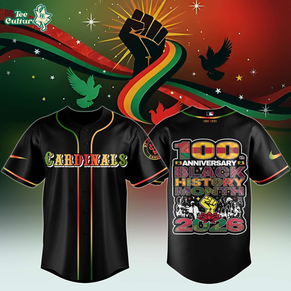 St. Louis Cardinals x Black History Month 1926–2026 Jersey