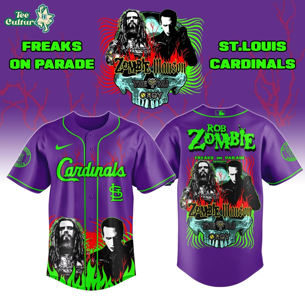 St. Louis Cardinals x Freaks On Parade Tour 2026 Colab Jersey Limited Edition