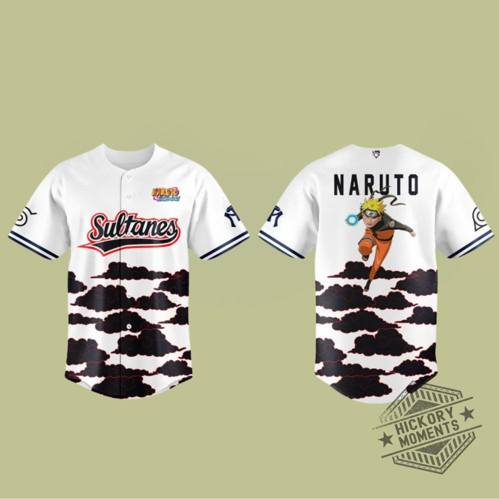 Sultanes De Monterrey X Naruto Shippuden 2026 Night Baseball Jersey
