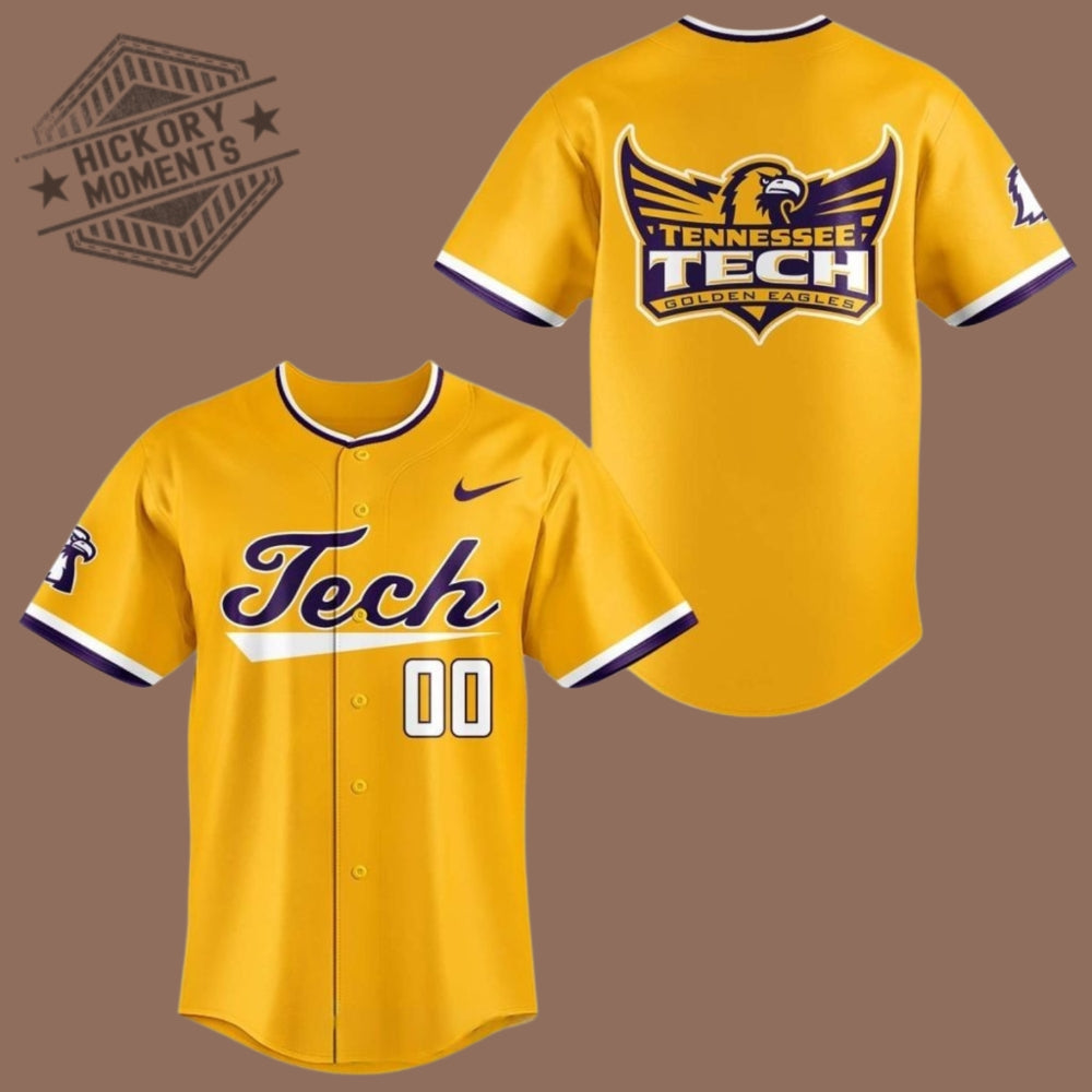 Tennessee Tech Golden Eagles 2026 New Season Baseball Jersey